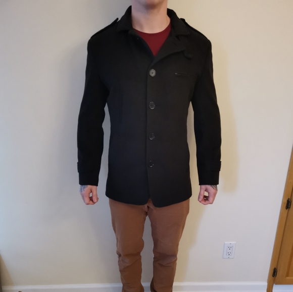 Cashmere Wool Dress Coat - Picture 1 of 2